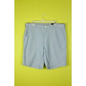 Daniel Cremieux Cassis Sz 38 Blue Casual Cotton Chino Men's Shorts 9" Inseam